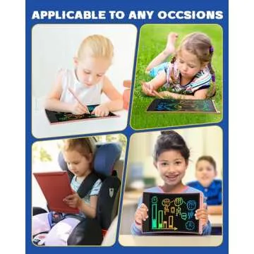 BravoKids LCD Writing Tablet for Kids - Portable Doodle Board