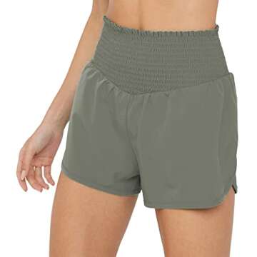 Sunzel Women Biker Shorts Stylish High Waisted with Pockets