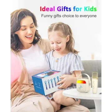 LENRUE Karaoke Machine for Kids - Fun Singing Experience