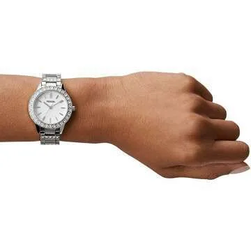 Fossil Women's Jesse Crystal-Accented Dress Watch