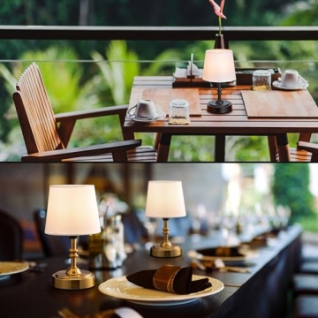 O’Bright Seraph Mini Cordless LED Table Lamp with Dimmer