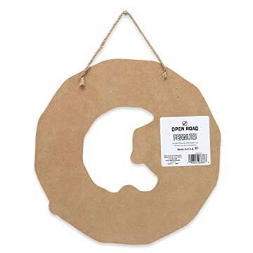 Peanuts Snoopy Snowflake Wreath - Christmas Wall Decor