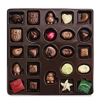 Godiva Red Advent Calendar - 24 Holiday Chocolates