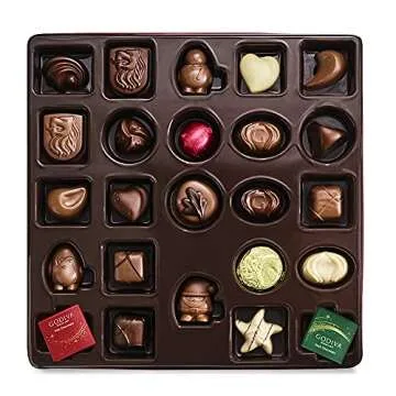 Godiva Red Advent Calendar - 24 Holiday Chocolates