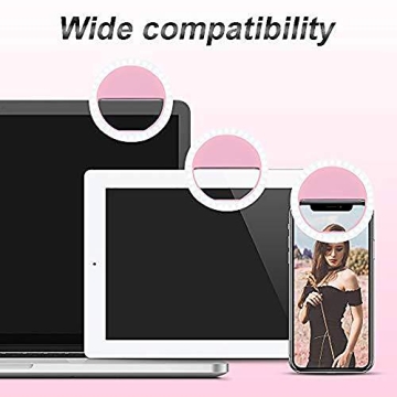 Portable UMsky Selfie Ring Light for All Devices