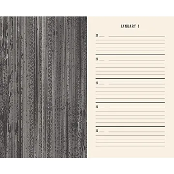 Canvas One Line a Day: A Five-Year Memory Book (Yearly Memory Journal and Diary, Natural Canvas Cover)