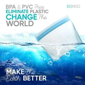 Reusable food container silicone bag, Full Set 6, 2 Cups, 2 Dishes, 2 Bags Zip Containers Storage, 100% Silicone Reusable Food Bag, Stand Up Preservation Bag, Rounded interior for easy cleaning.