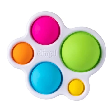 Fat Brain 4-Piece Dimpl Toys & Mini Spinny Baby Set