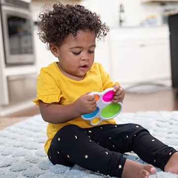 Fat Brain 4-Piece Dimpl Toys & Mini Spinny Baby Set
