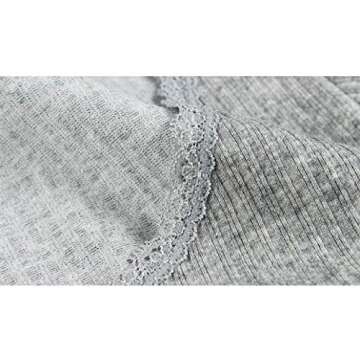 Lace Collar Thermal Underwear for Women Winter Warm Slimming Underwear Thermal Women's Pajamas Dark Pink