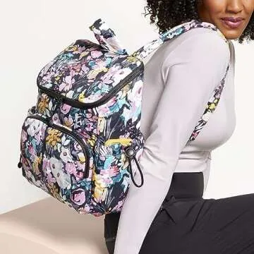 Vera Bradley Women's Featherweight Backpack in Black
