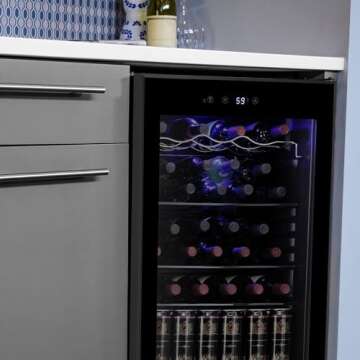 Antarctic Star 36 Bottle Wine Cooler for Home and Party