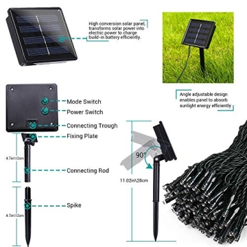 Joomer Solar Christmas Lights for Stunning Outdoor Decor