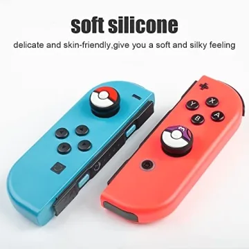 Comfortable Switch Joycon Thumb Grip Caps for Gamers