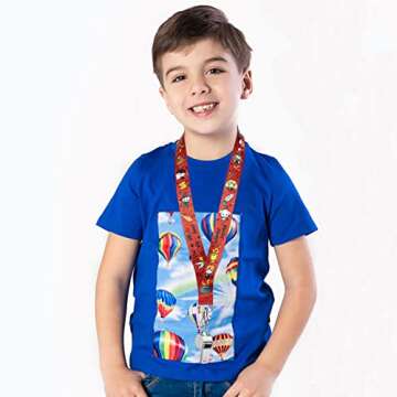 VERSRH 3PCS Magical Wizard Lanyards, Sport Neck Lanyard Strap for Key Chains, Detachable Lanyard for Phone, Keychain Lanyard with Release Buckle