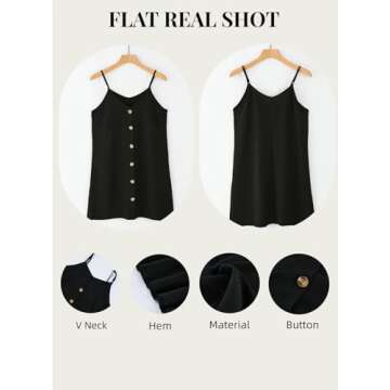 AlvaQ Women Sleeveless A-Line Swing Summer Dress