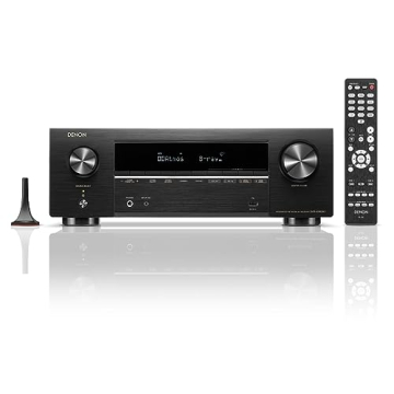 Denon AVR-X1800H 7.2 Channel AV Receiver with 80W Output