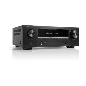 Denon AVR-X1800H 7.2 Channel AV Receiver with 80W Output