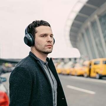 Sony Premium Noise Cancelling, Bluetooth Headphone, Black (MDR1000X/B)