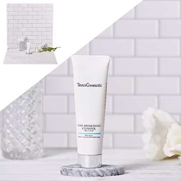 2PCS Photo Backdrop Boards for Flat Lay, 24x24IN White Wall Wood Floor Photography Background Tabletop Backdrop for Photo Studio Shooting, EOAJAFOU