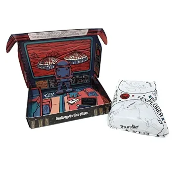 OrBITEr Natural Rubber Rocket Toy for Teething and Play