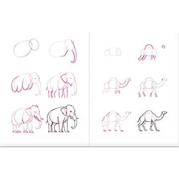 Draw 50 Animals: The Step-by-Step Way to Draw Elephants, Tigers, Dogs, Fish, Birds, and Many More...