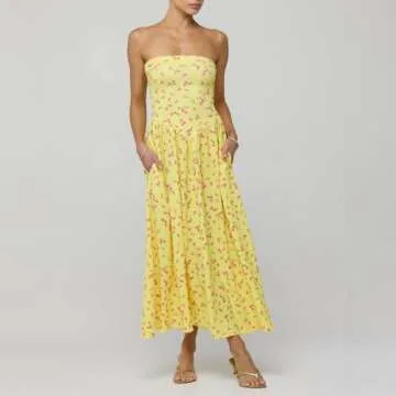 Chic ICNGLKSND Floral Long Dress for Women