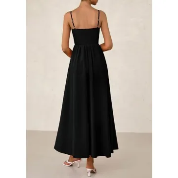 Shop PRETTYGARDEN Smocked Maxi Dress for Summer Style