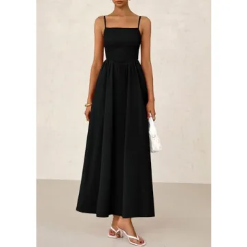 Shop PRETTYGARDEN Smocked Maxi Dress for Summer Style