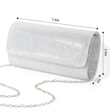 LovyoCoCo Sparkling Evening Clutch for Women