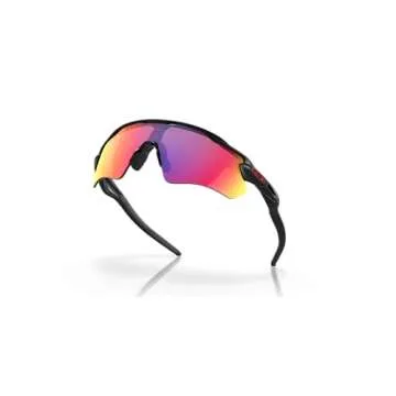 Oakley Men's OO9208 Radar EV Path Rectangular Sunglasses, Matte Black/Prizm Road, 38 mm