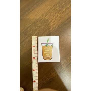 All I Need is Iced Coffee and Spicy Books Sticker, Book Sticker, Book Lover, I'm with Banned Sticker...