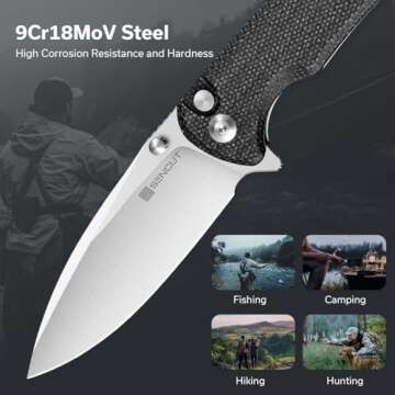 SENCUT Sachse Pocket Knife for Everyday Carry