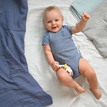 Comfortable & Stylish POMISO Muslin Swaddle Blankets