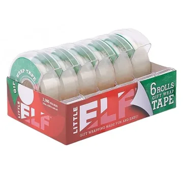 Buy Little ELF Gift Wrap Tape - Clear, Strong & Affordable