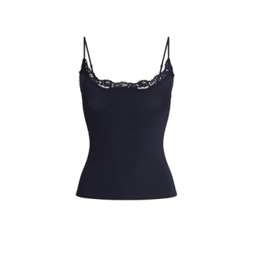 Starrylion Lace Camisole - Sexy Black Tank Top for Women