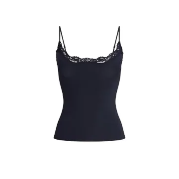 Starrylion Lace Camisole - Sexy Black Tank Top for Women