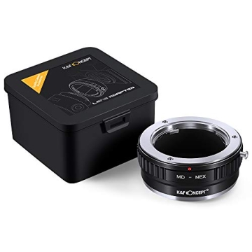K&F Concept Lens Mount Adapter for Minolta MD MC Lenses to NEX E-Mount Camera