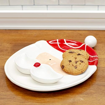 Gnome Santa Chip and Dip Set for Holiday Gatherings