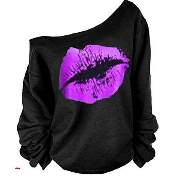 MAGICMK Stylish Off Shoulder Sweatshirt for Women