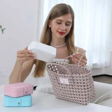 Travel Jewelry Box Portable Jewelry Organizer for Women