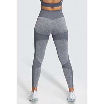 M MOYOOGA Seamless Legging for Women High Waist Tummy Control Workout Gym Sport Active Yoga Fitness Pants