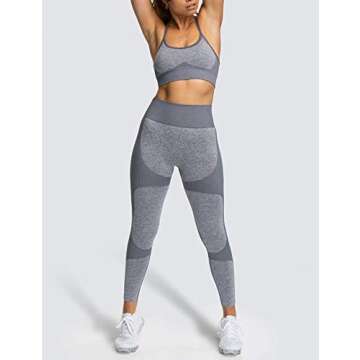 M MOYOOGA Seamless Legging for Women High Waist Tummy Control Workout Gym Sport Active Yoga Fitness Pants