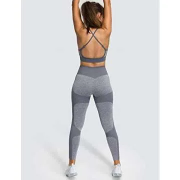 M MOYOOGA Seamless Legging for Women High Waist Tummy Control Workout Gym Sport Active Yoga Fitness Pants