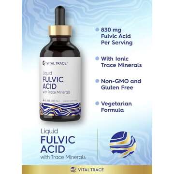 Carlyle Fulvic Acid Drops for Enhanced Wellness | 4 fl oz