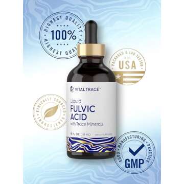 Carlyle Fulvic Acid Drops for Enhanced Wellness | 4 fl oz