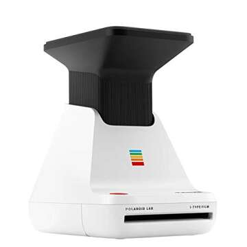 Polaroid Lab Instant Photo Printer + Polaroid Color i-Type Instant Film (8 Exposures) + Polaroid Ins...