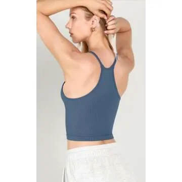 Shop ODODOS Women's Seamless Camisole Crop Tops