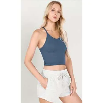 Shop ODODOS Women's Seamless Camisole Crop Tops