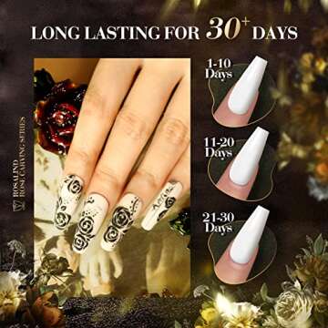 ROSALIND 20 PCS Gel Polish Set for Elegant Nail Art